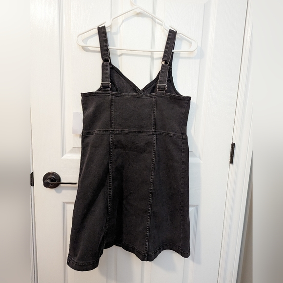 Black Denim Dress - NWT - Picture 2 of 4